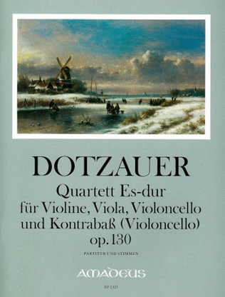 Book cover for Quartet E flat Major op. 130