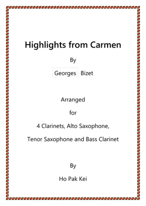 Highlights from Carmen for woodwind ensemble