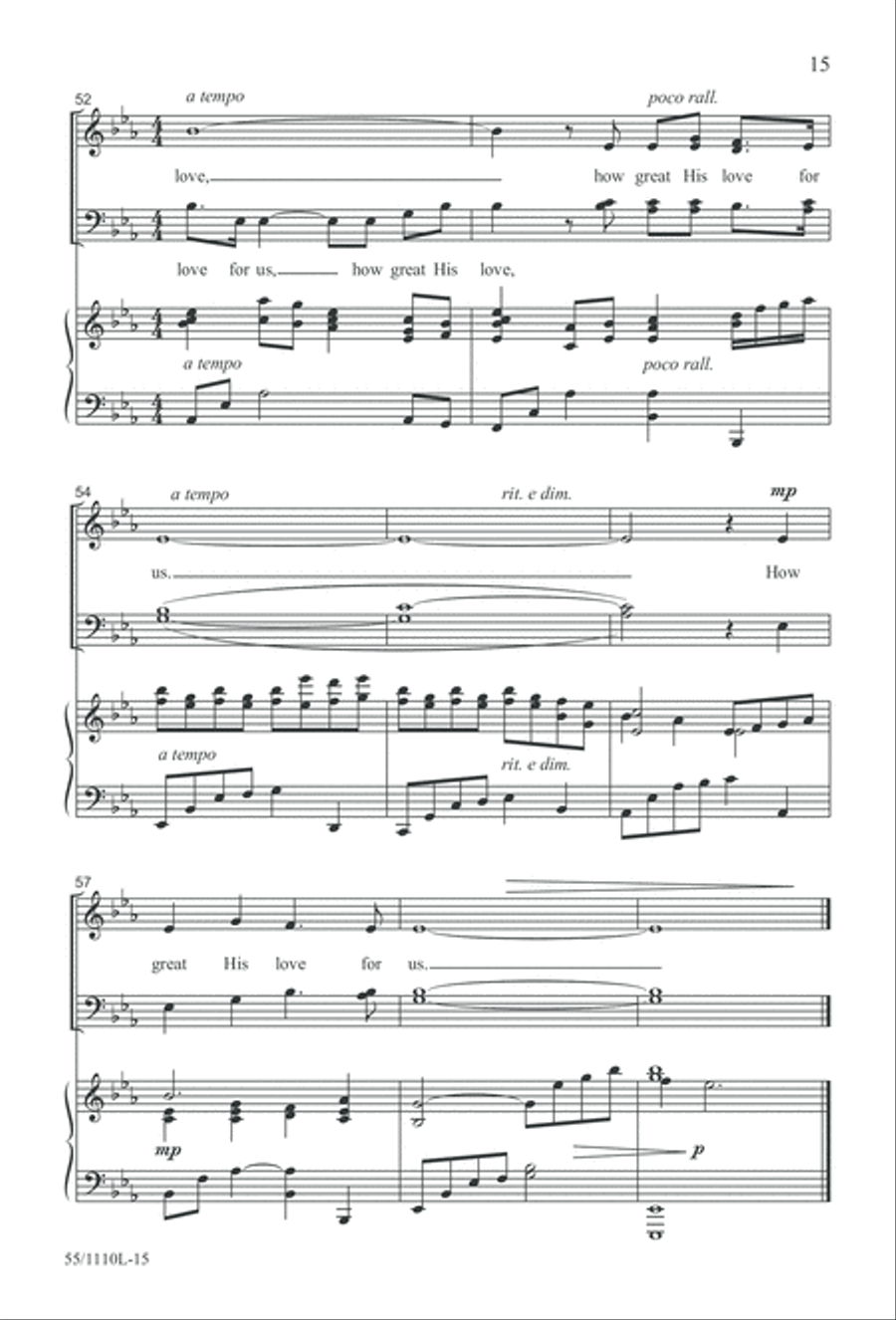 The Living Last Supper 4-Part scores gallery preview page 16