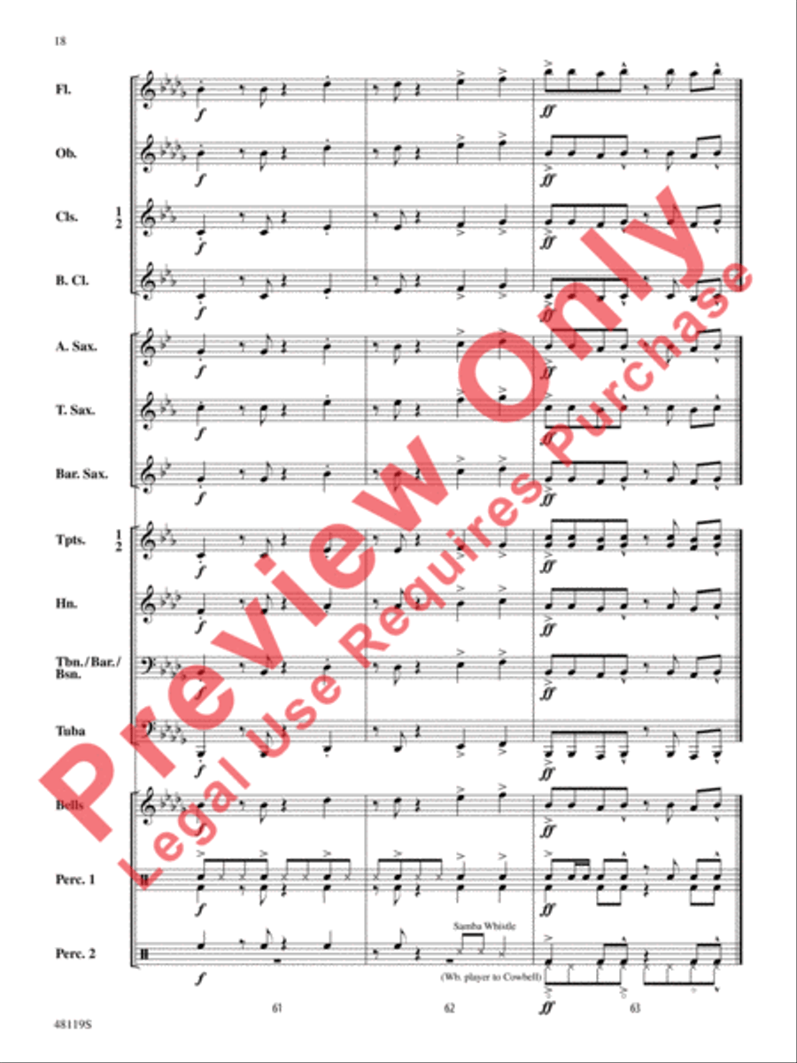 In a New York Jam Concert Band scores gallery preview page 19
