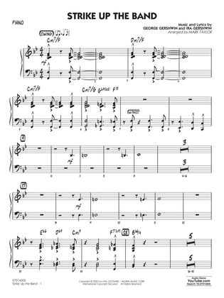 Strike Up the Band (arr. Mark Taylor) - Piano