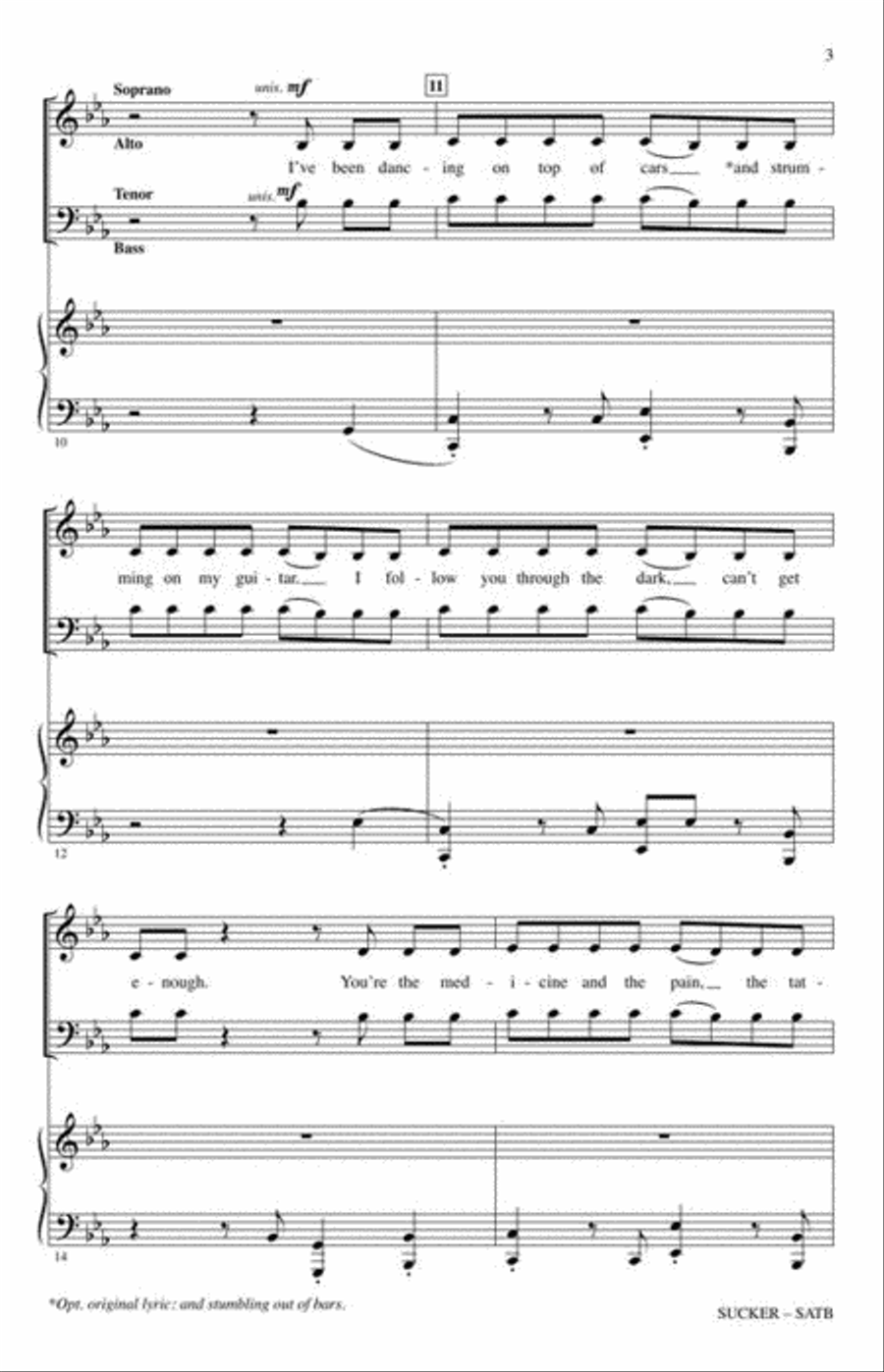 Sucker Sucker 4-Part scores gallery preview page 4