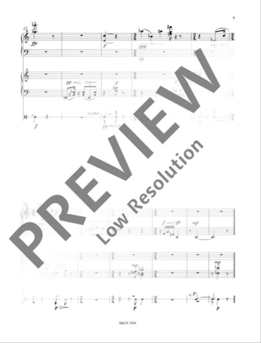 Capriccii Harp scores gallery preview page 14