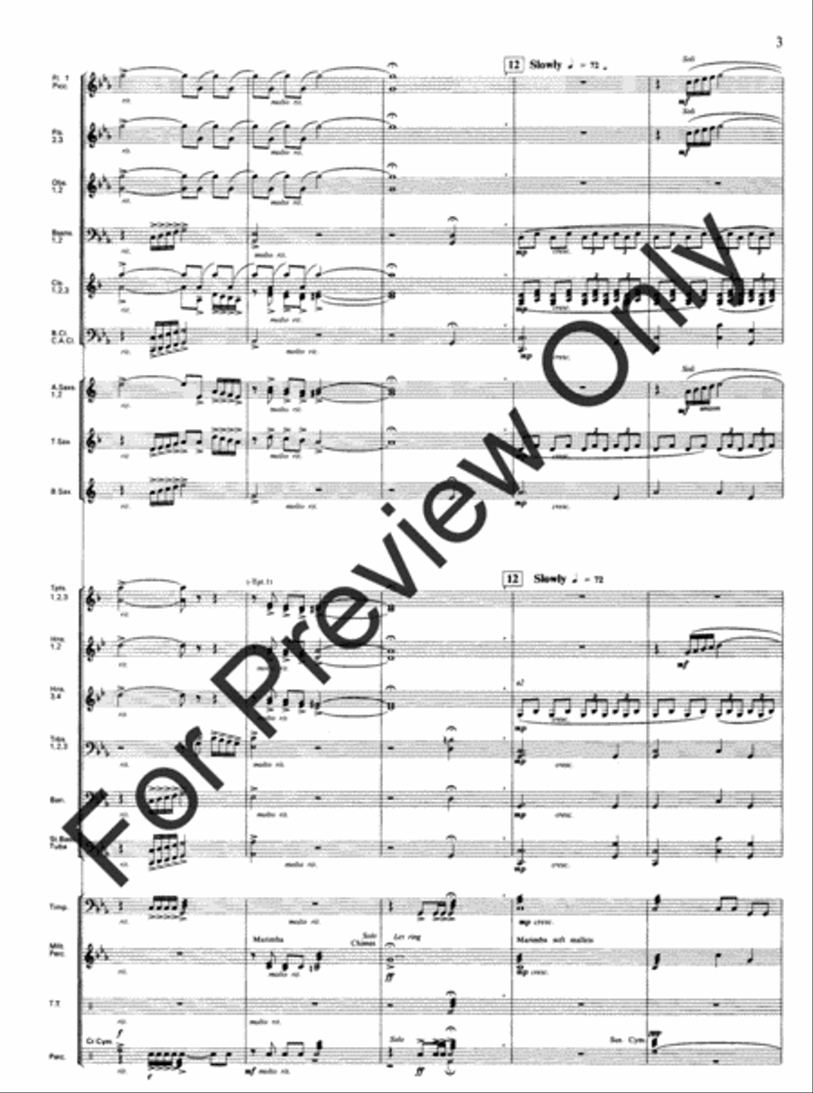 Emmanuel Variants Concert Band scores gallery preview page 5