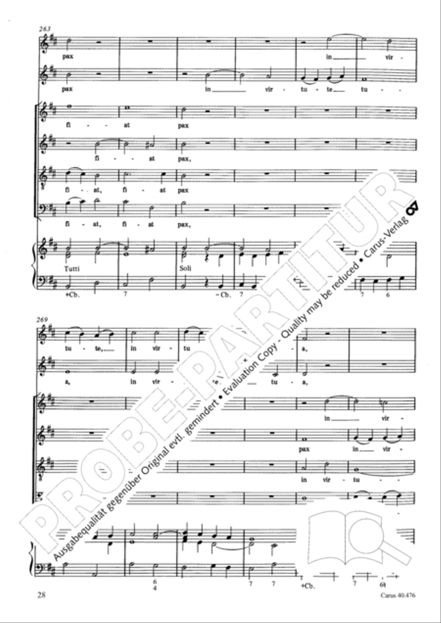 Psalm 121 (Laetatus sum) SA scores gallery preview page 29