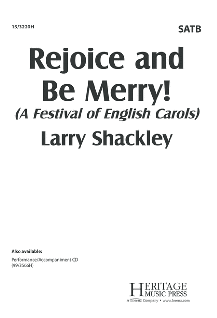 Rejoice and Be Merry! 4-Part scores gallery preview page 1