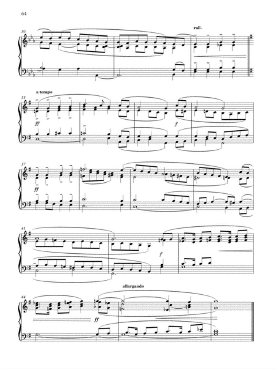 Oxford Book of Lent and Easter Organ Music for Manuals Organ Solo scores gallery preview page 64