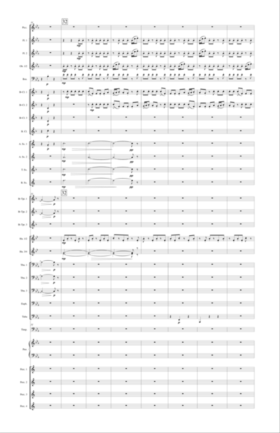 With Voice of Triumph Raised Concert Band scores gallery preview page 7
