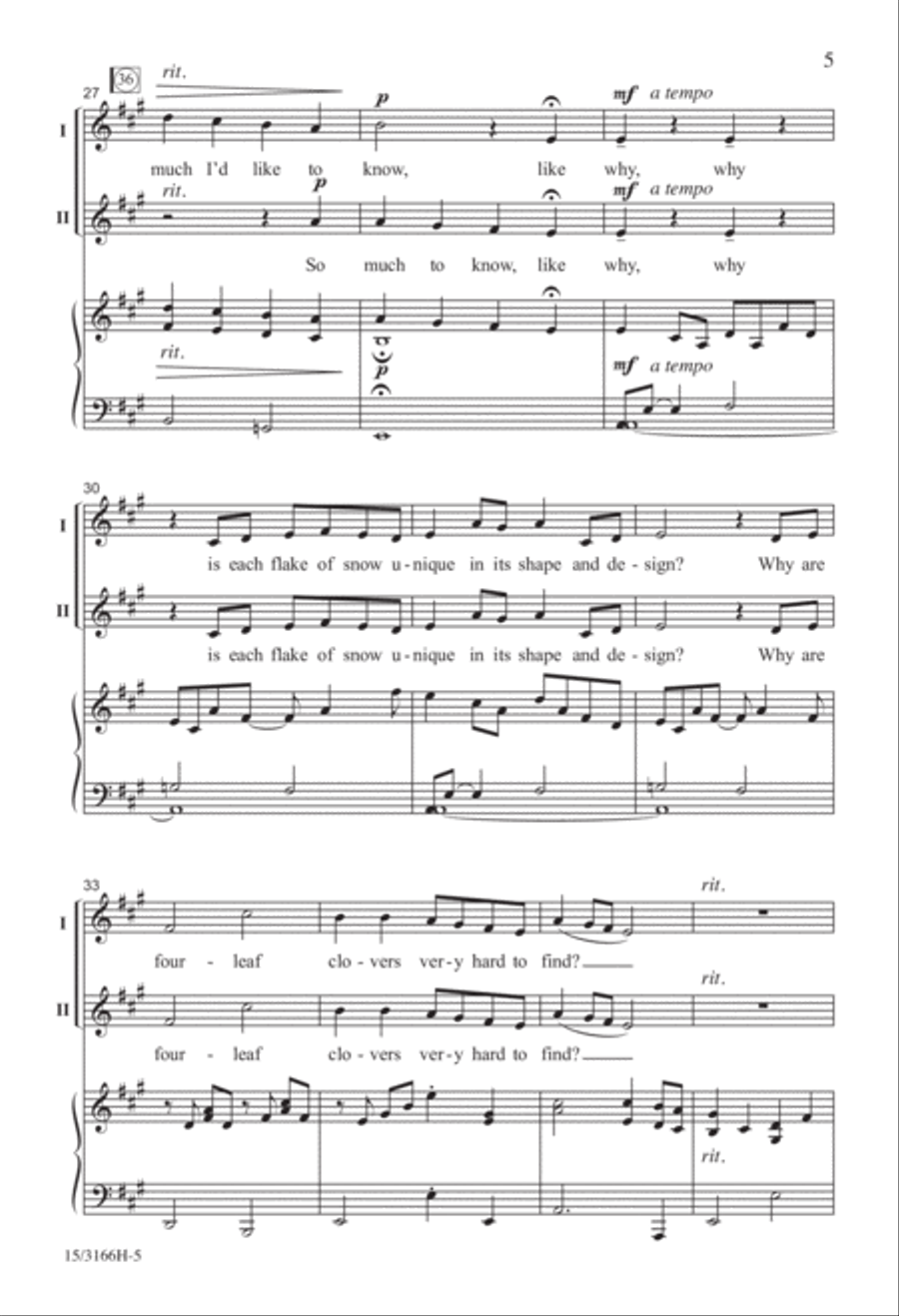 Curiosity Unison Choir scores gallery preview page 5