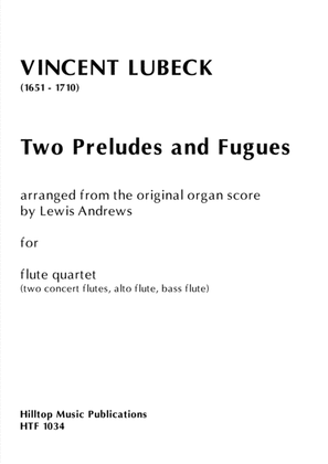 Book cover for Two Preludes an Fugues
