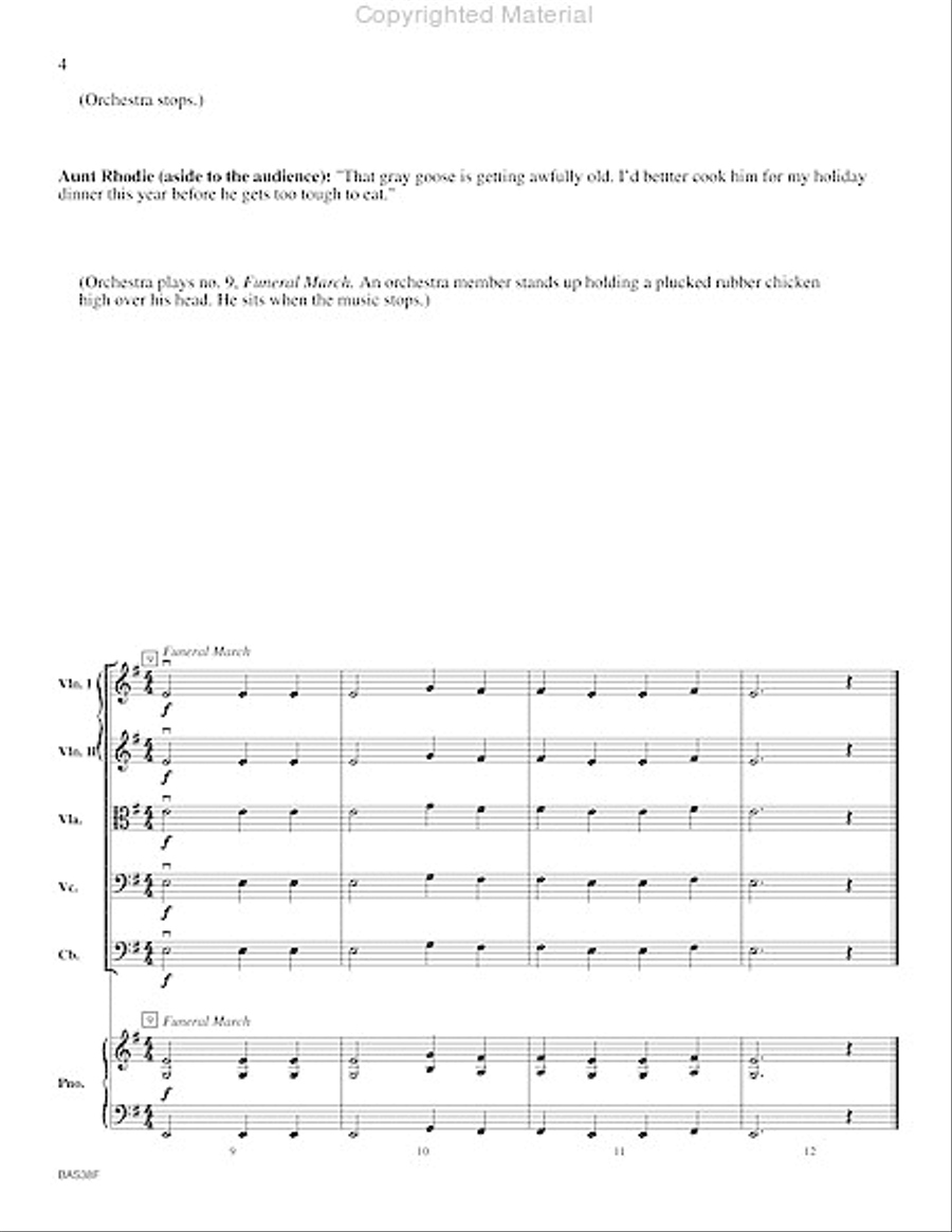 Aunt Rhodie's Appetite String Orchestra scores gallery preview page 5