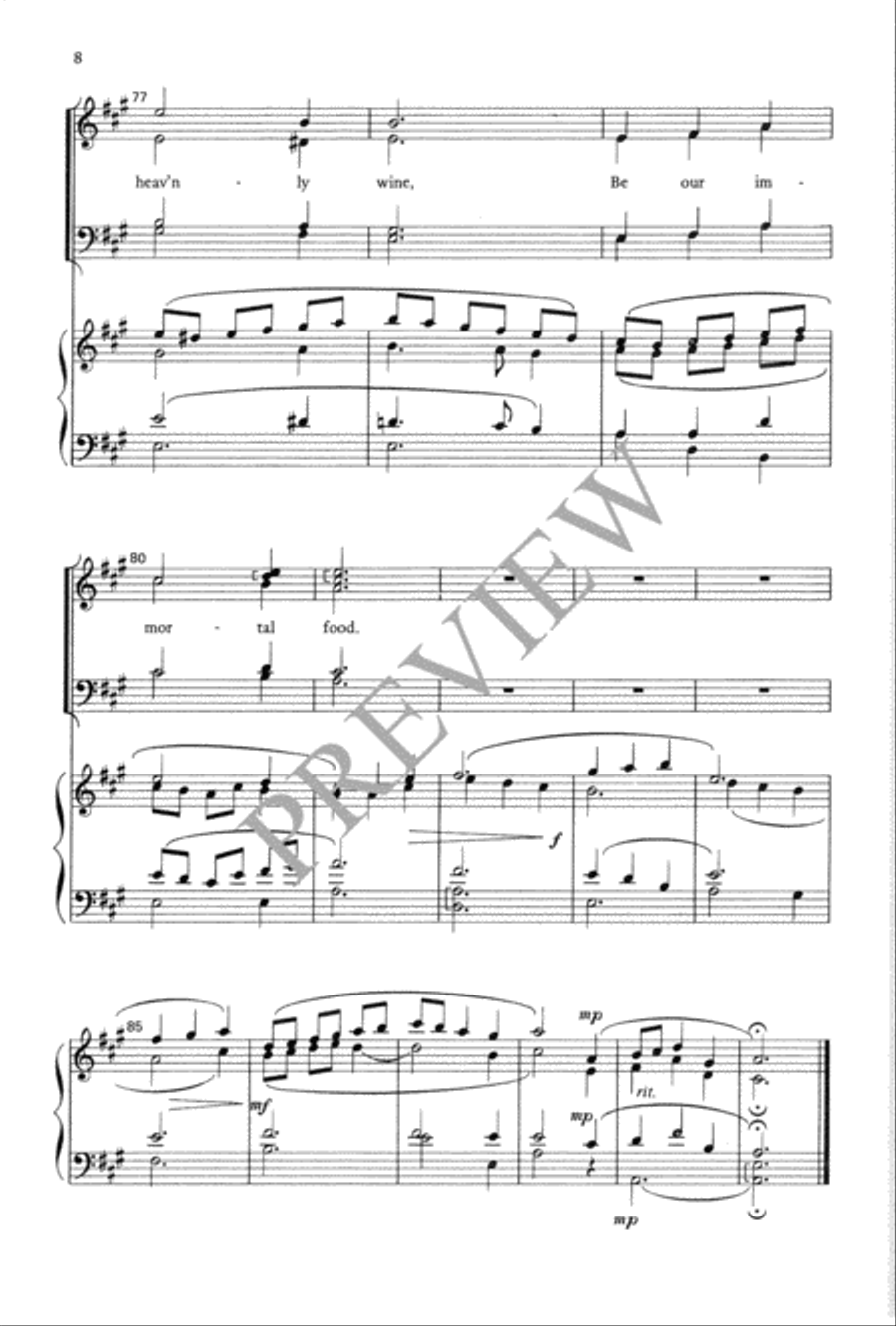 Shepherd of Souls 4-Part scores gallery preview page 9