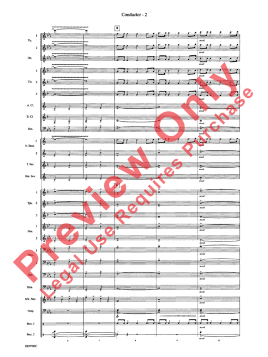 Holiday Cheers Holiday Cheers Concert Band scores gallery preview page 4