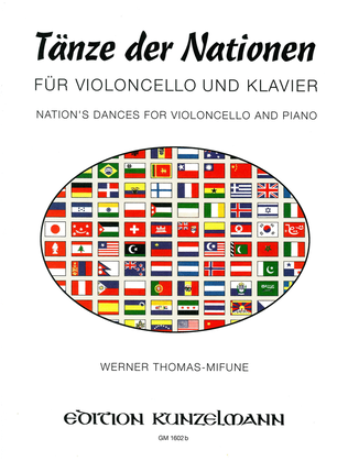 Dances of the nations for cello and piano