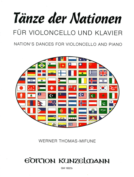 Dances of the nations for cello and piano
