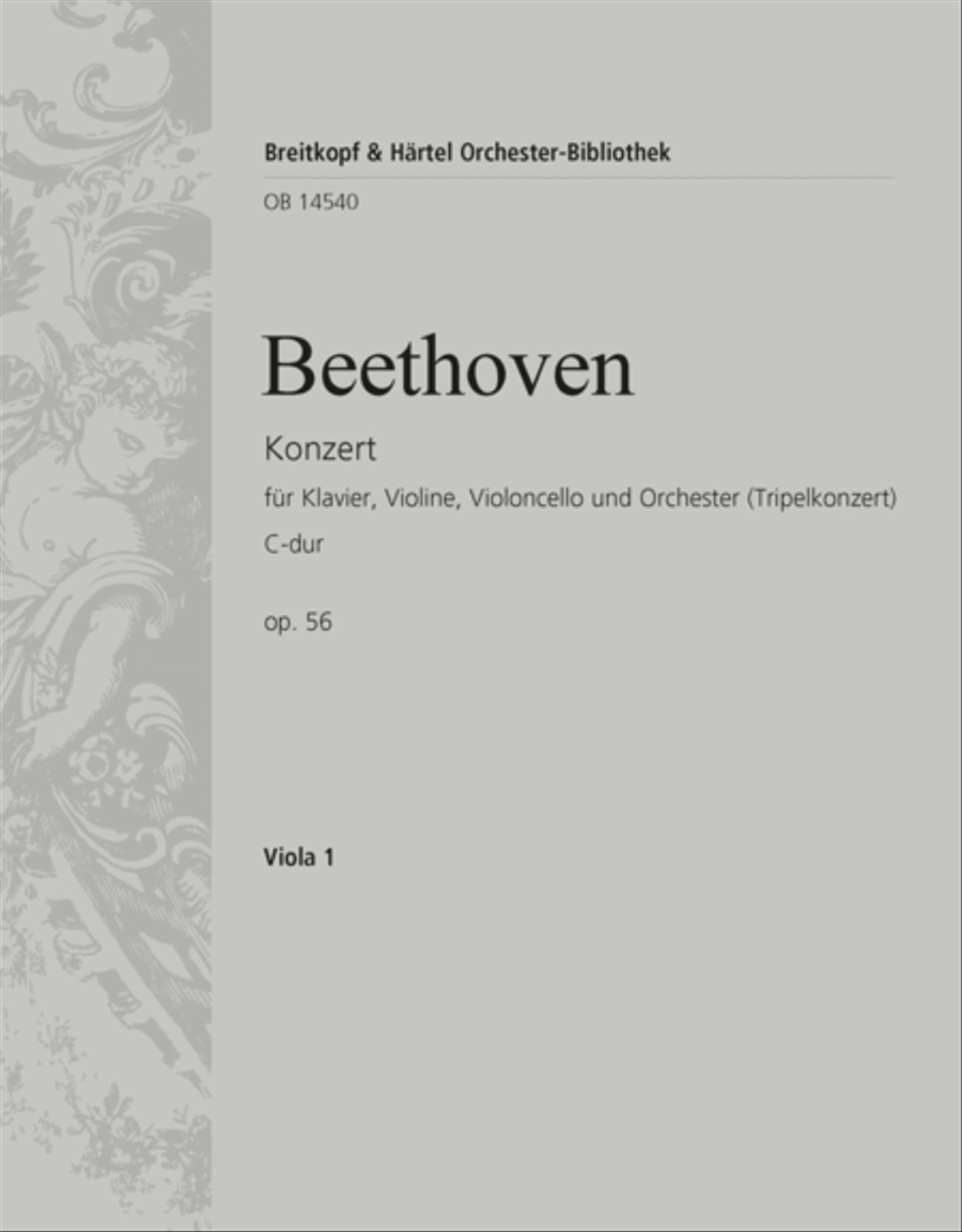 Concerto in C major Op. 56 Orchestra scores gallery preview page 1