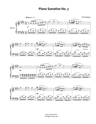 Piano Sonatine No. 3