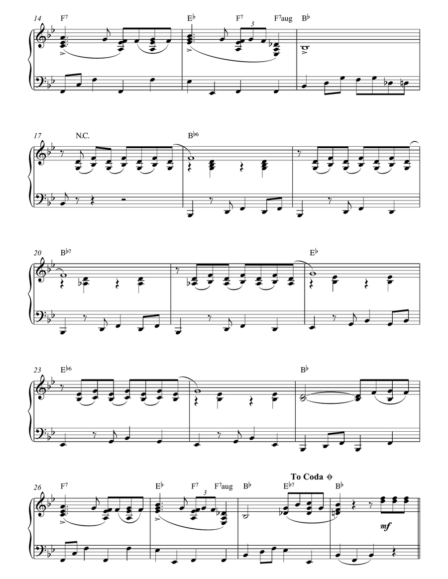Creole Love Call (Creole Love Song) Piano Solo scores gallery preview page 2