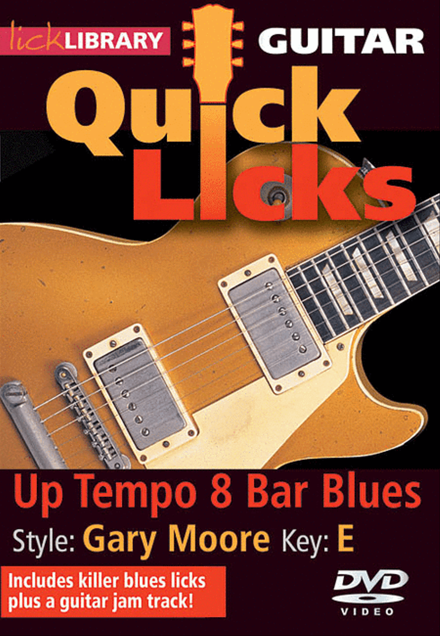 Up Tempo 8-Bar Blues - Quick Licks Electric Guitar scores gallery preview page 1
