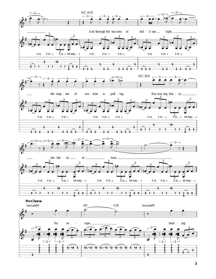Divinations Divinations Acoustic Guitar scores gallery preview page 3