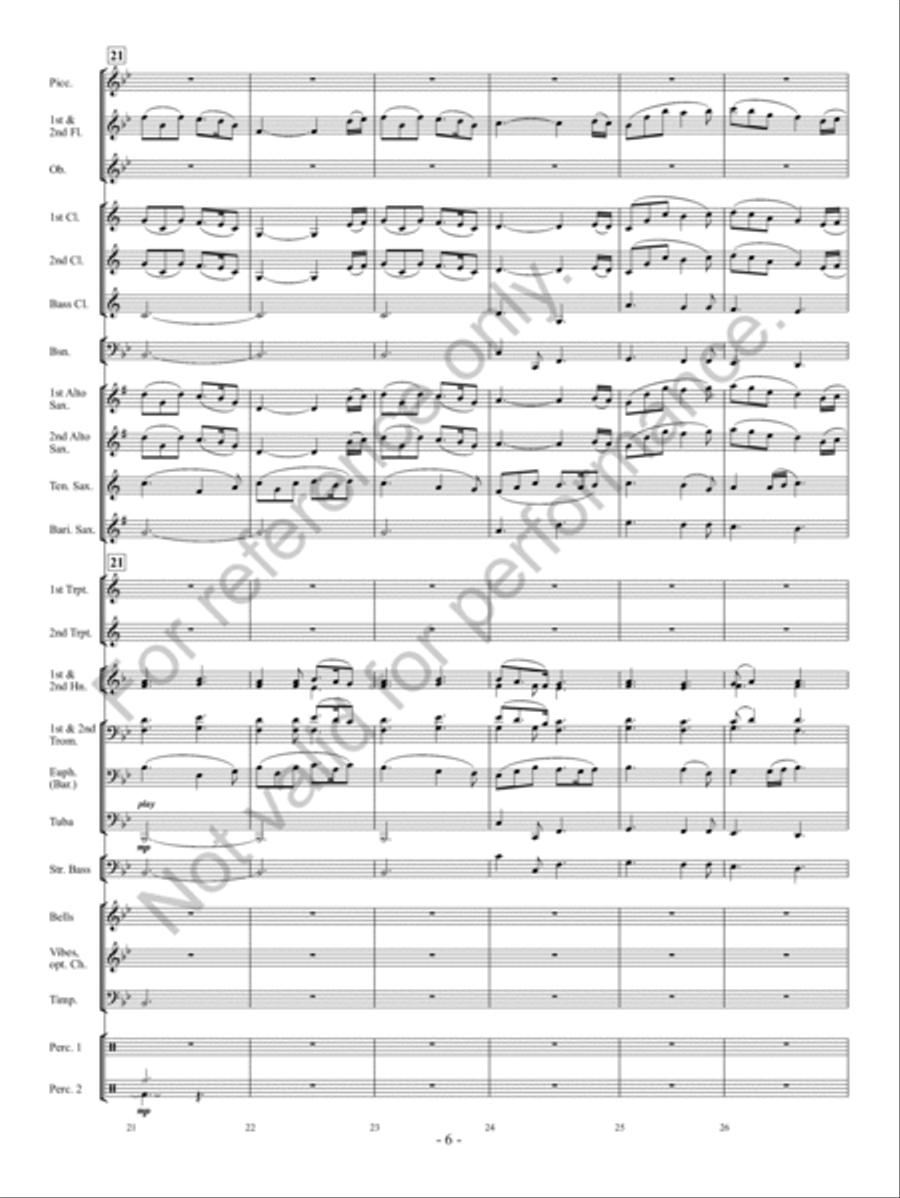 As Spring Arrives As Spring Arrives Concert Band scores gallery preview page 5