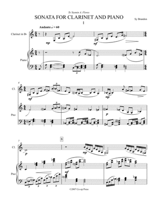 Sonata for Clarinet and Piano