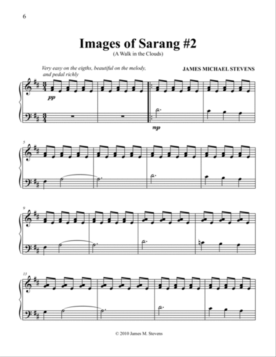 Images of Sarang, Vol. I Piano Solo scores gallery preview page 6