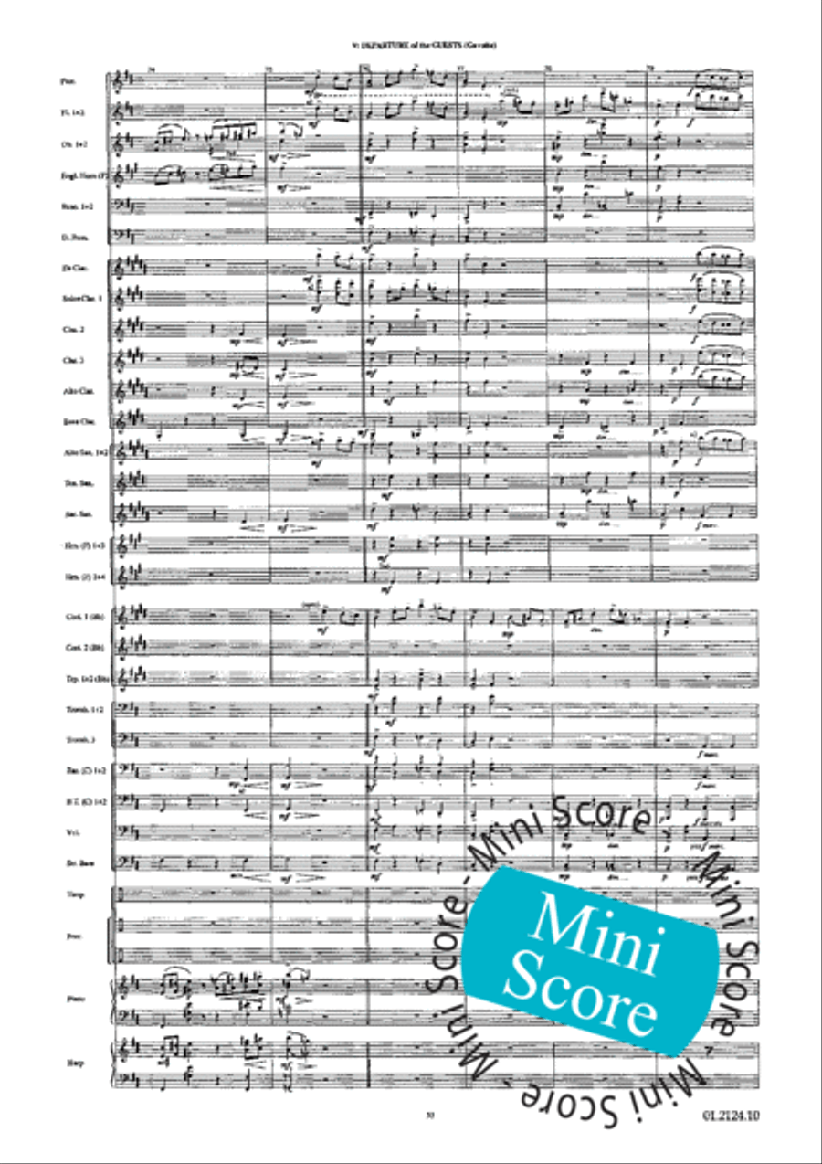 Romeo and Juliet Romeo and Juliet Concert Band scores gallery preview page 57