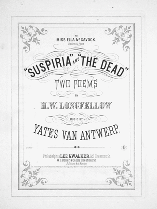 (1) Suspiria; (2) The Dead. Two Poems