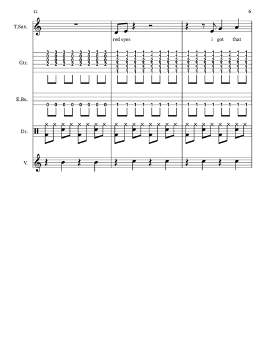Kirby - FOREVER Kirby - FOREVER Large Ensemble scores gallery preview page 6