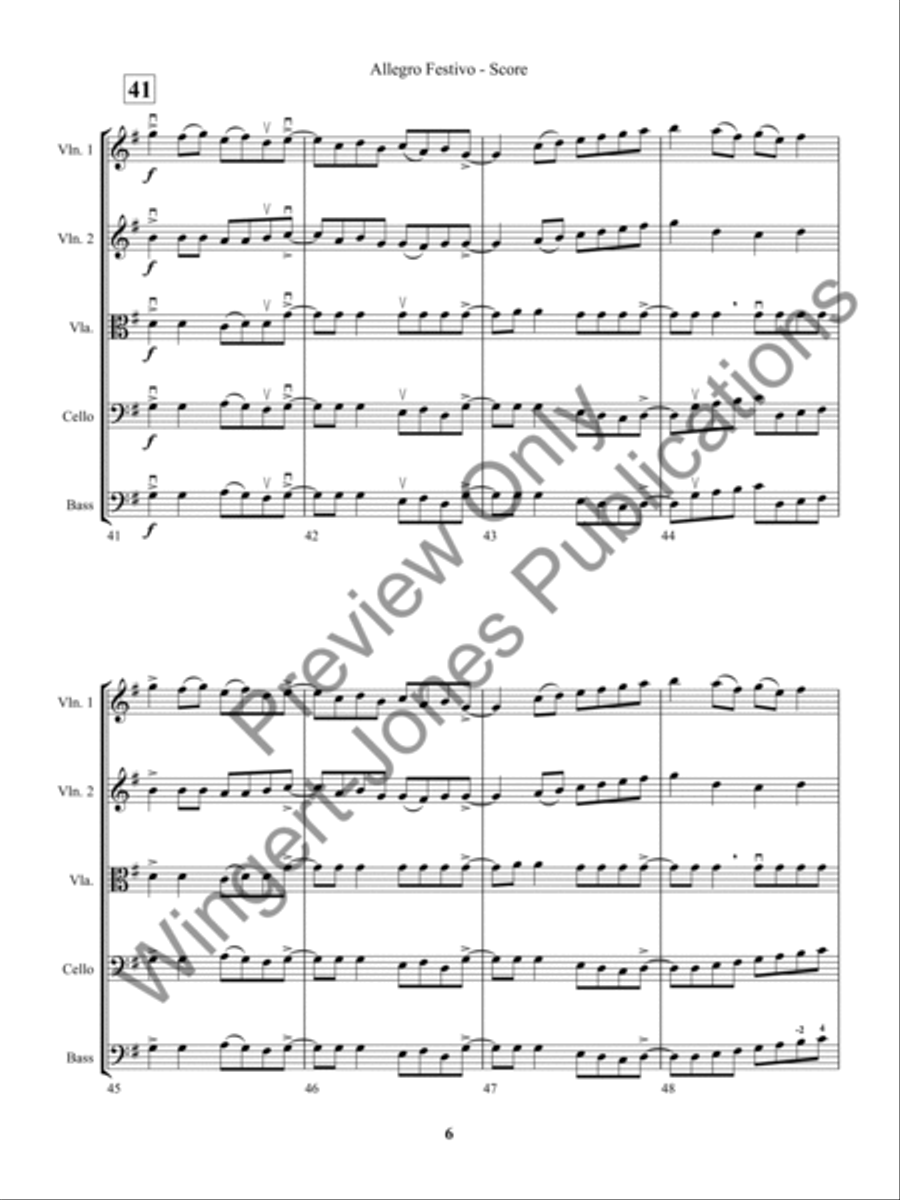 Avalon Rising (Score) String Orchestra scores gallery preview page 9