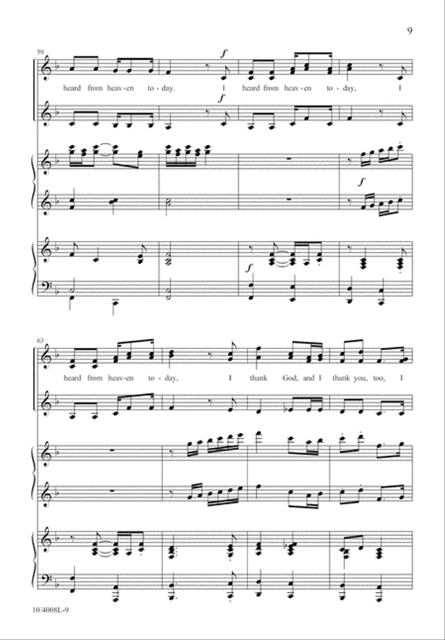 Peter, Go Ring Them Bells SSA scores gallery preview page 10