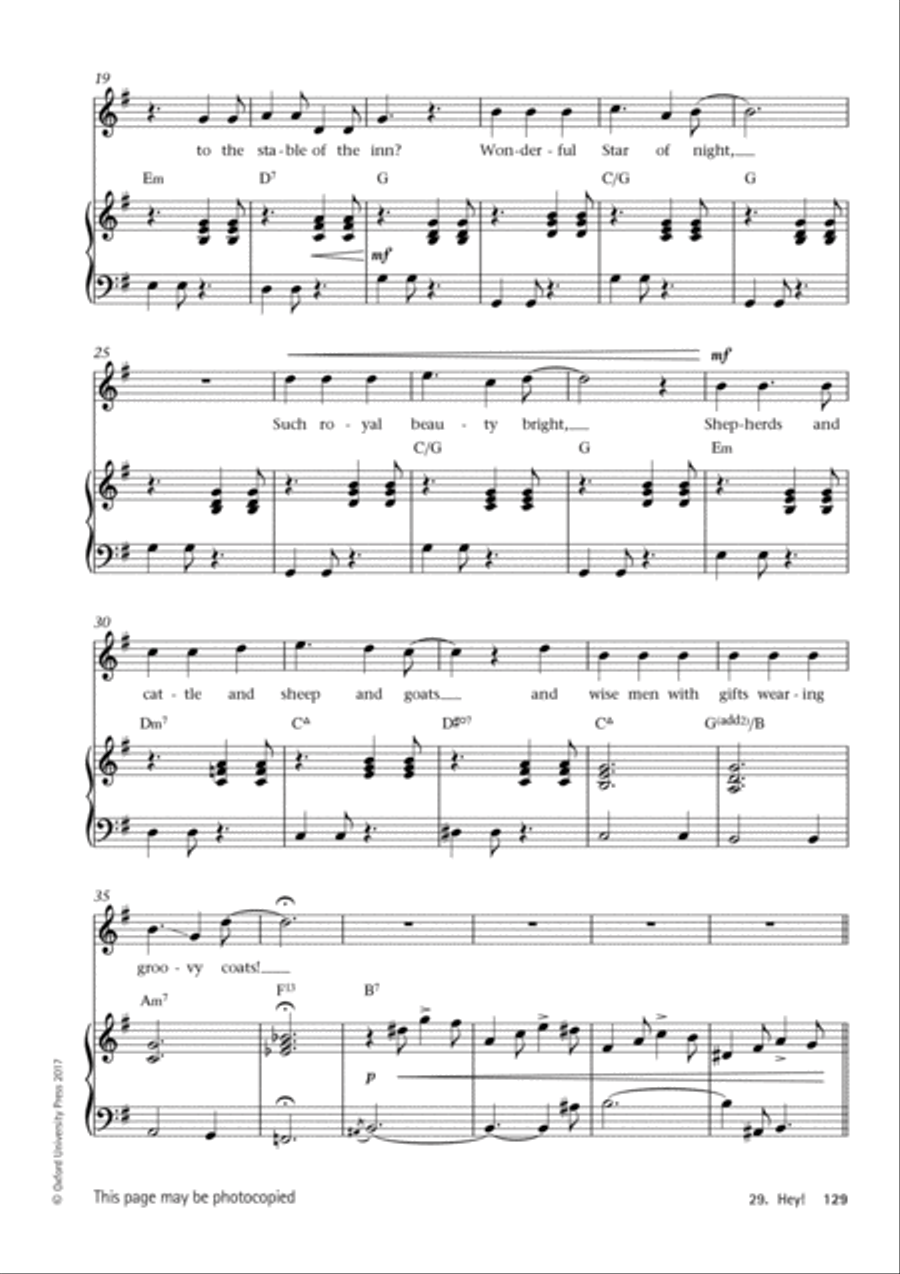 Junior Voiceworks at Christmas + CD 4-Part scores gallery preview page 10