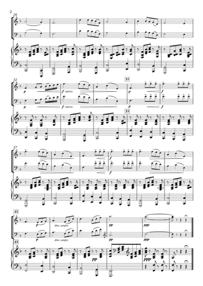 "Intermezzo Sinfonico" from Cavalleria Rusticana for Piano Trio image number null