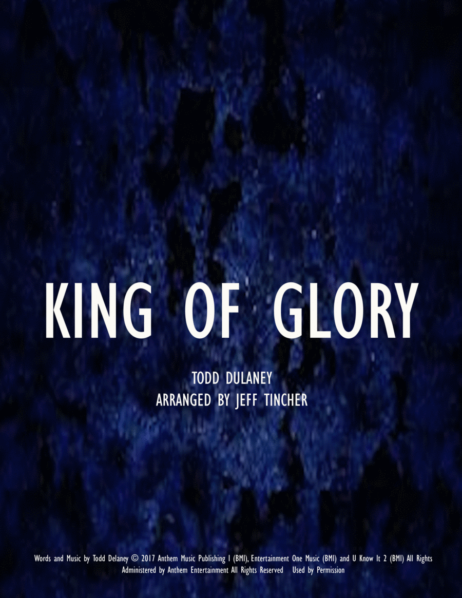 King Of Glory Voice scores gallery preview page 1