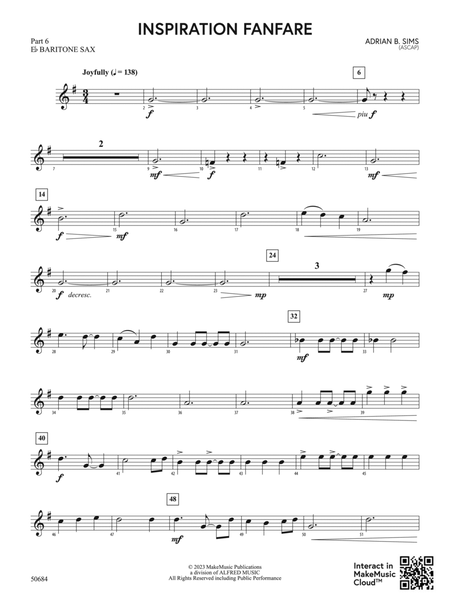 Inspiration Fanfare: Part 6 - E-flat Baritone Sax
