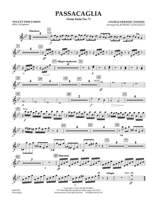 Passacaglia (from Suite No. 7) - Mallet Percussion