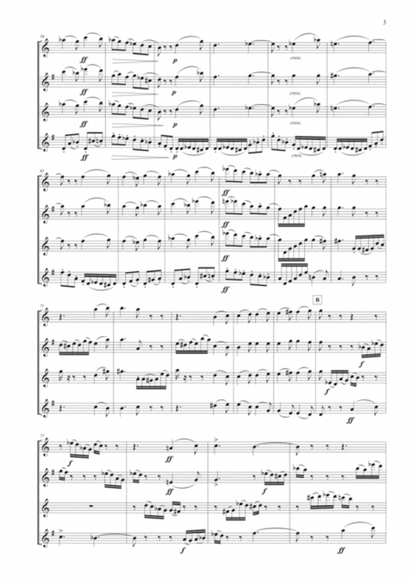 Serenade Op. 48 for Saxophone Quartet image number null