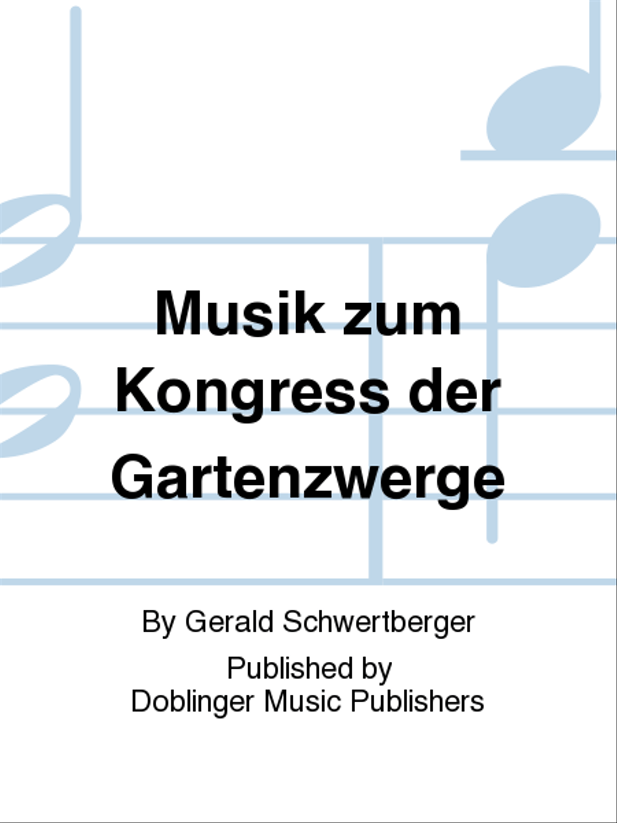 Musik zum Kongress der Gartenzwerge Score and Part scores gallery preview page 1