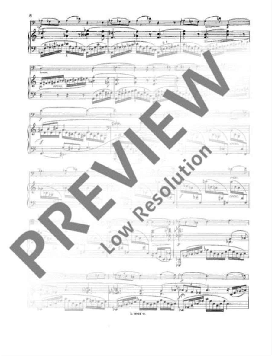 Sonate No. 2 A major Sonate No. 2 A major Piano Accompaniment scores gallery preview page 9
