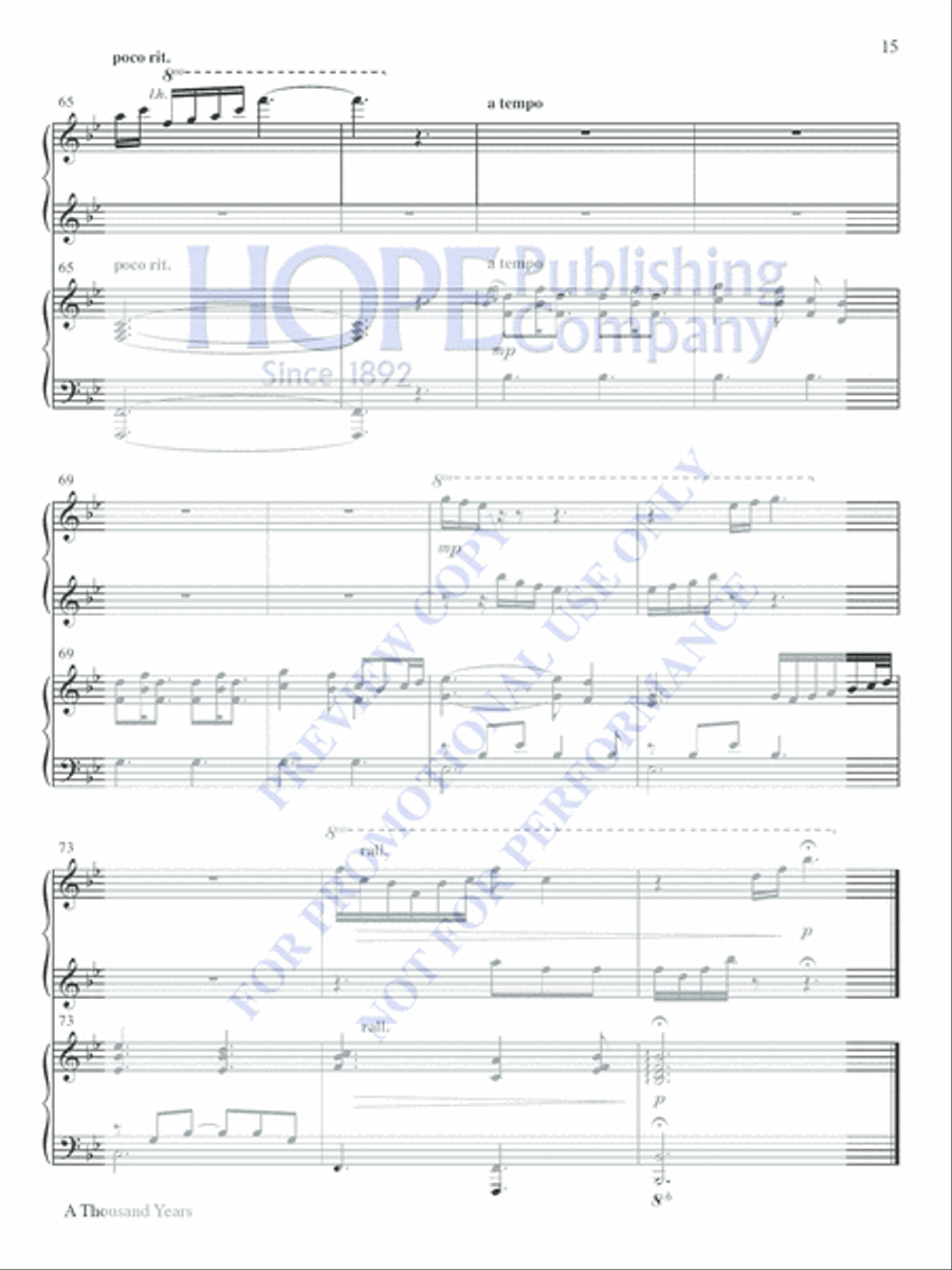 Inspirations: for 4-Hand Piano Piano Accompaniment scores gallery preview page 20