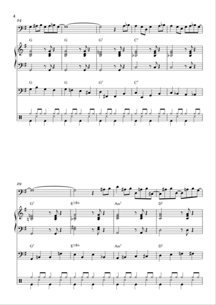 St. Louis Blues Small Ensemble scores gallery preview page 5