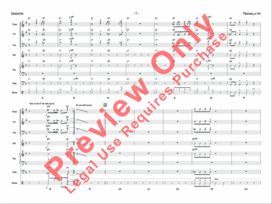 Terminally Hip Terminally Hip Jazz Ensemble scores gallery preview page 20