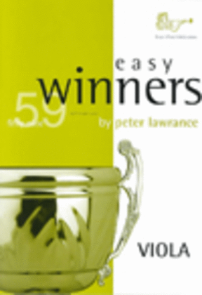 Book cover for Easy Winners (Viola with CD)