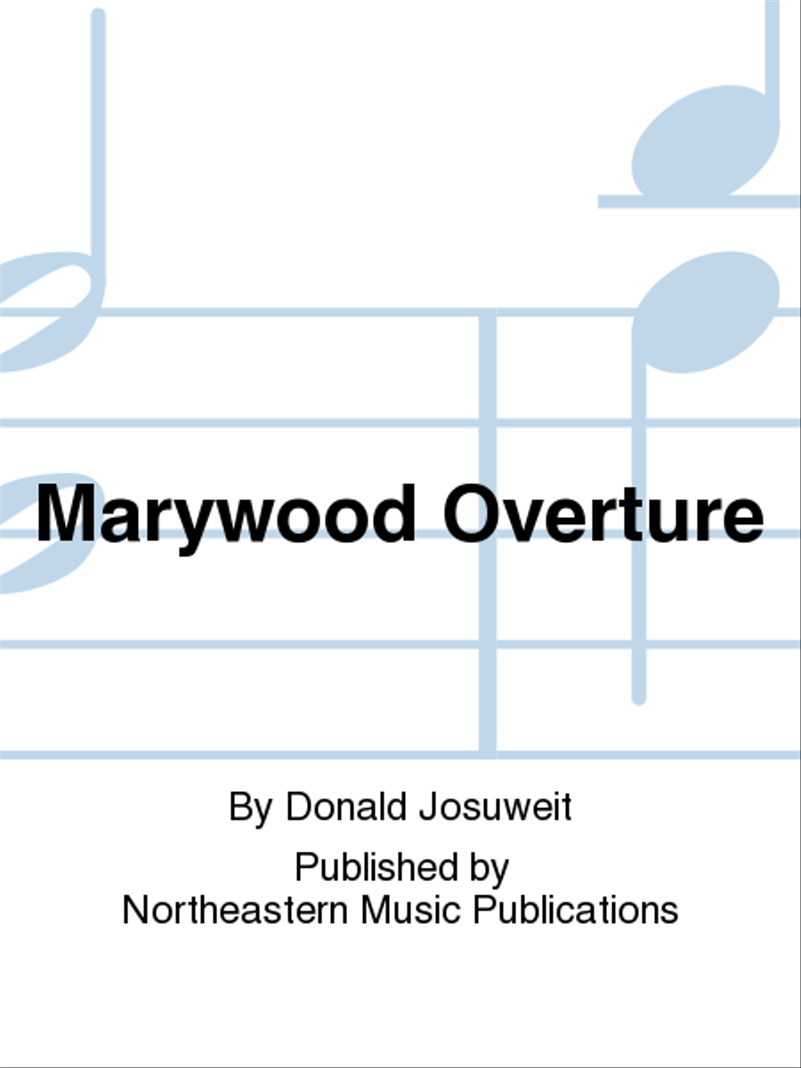 Marywood Overture Concert Band scores gallery preview page 1