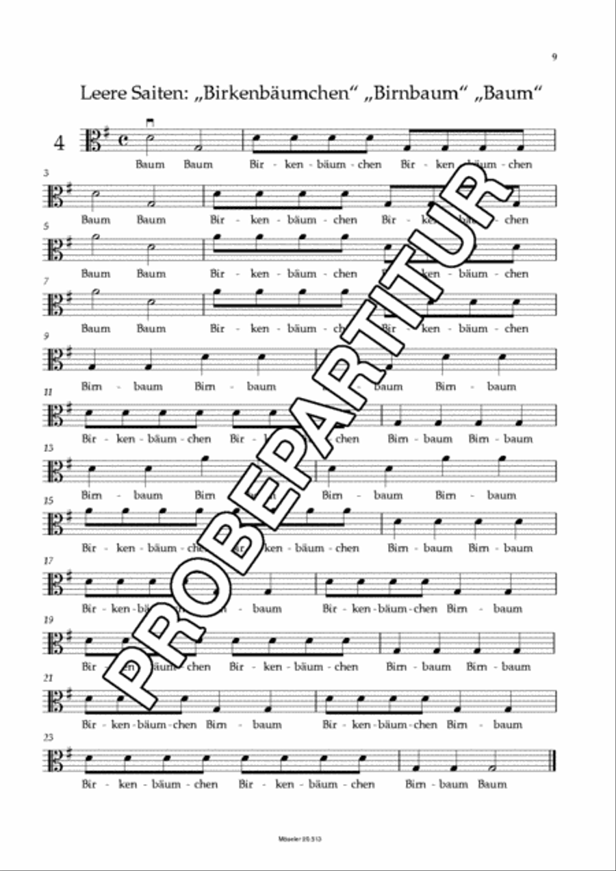 106 etudes for the viola lessons Viola Solo scores gallery preview page 10