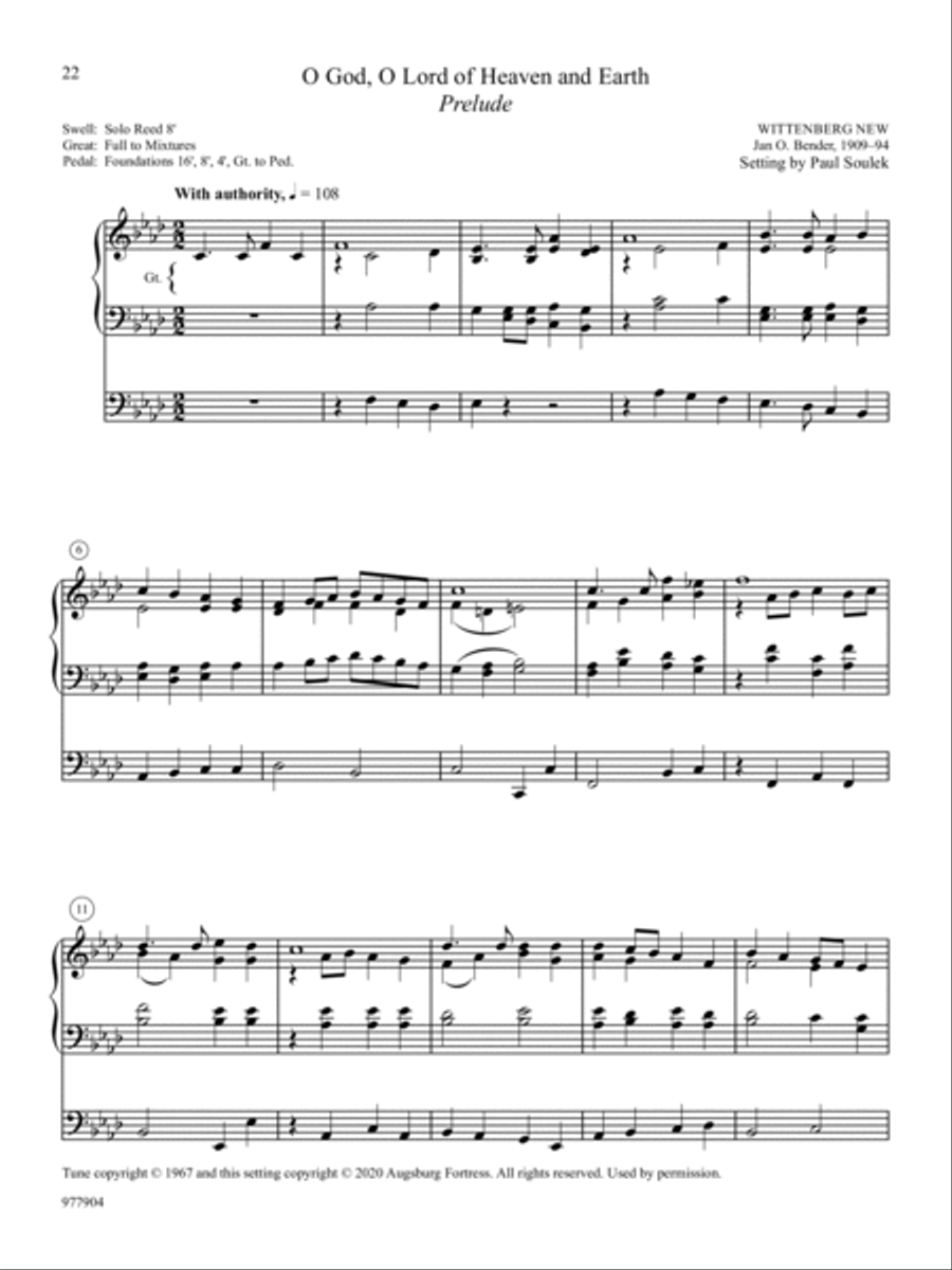 Proclaim! Preludes and Harmonizations for the Hymn of the Day (Epiphany, vol. 2) Organ scores gallery preview page 6