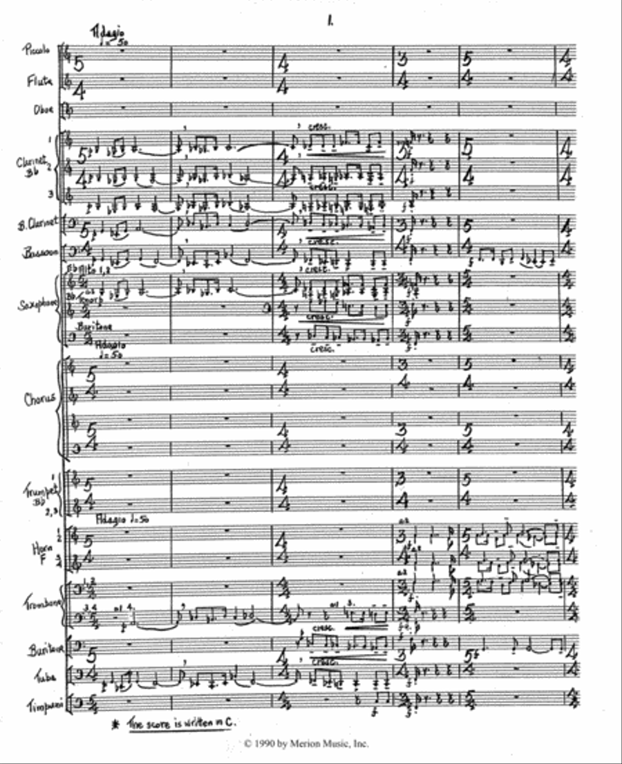 A Proclamation Choir scores gallery preview page 2