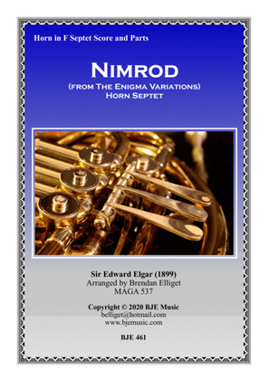 Nimrod (from The Enigma Variations) - Horn Septet