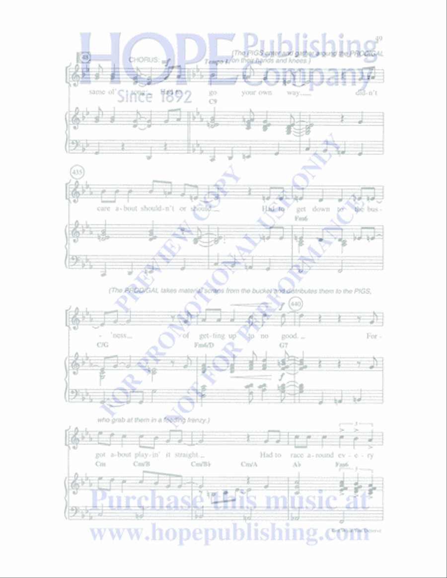 Once Upon a Parable Once Upon a Parable Unison Choir scores gallery preview page 49